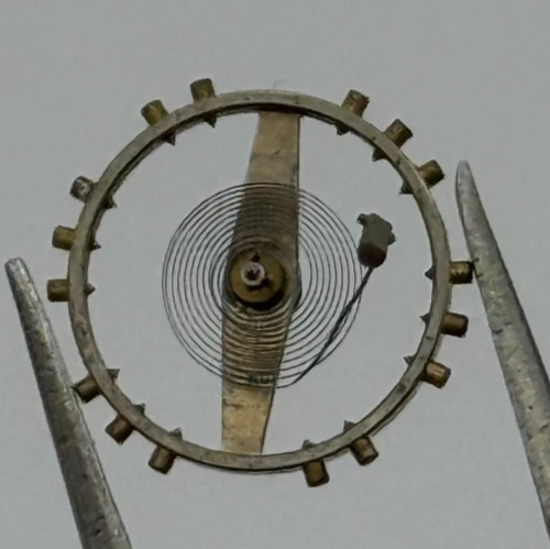 Felsa 690 Balance Wheel Complete And Spring Inca 188 M Watch Movement Parts