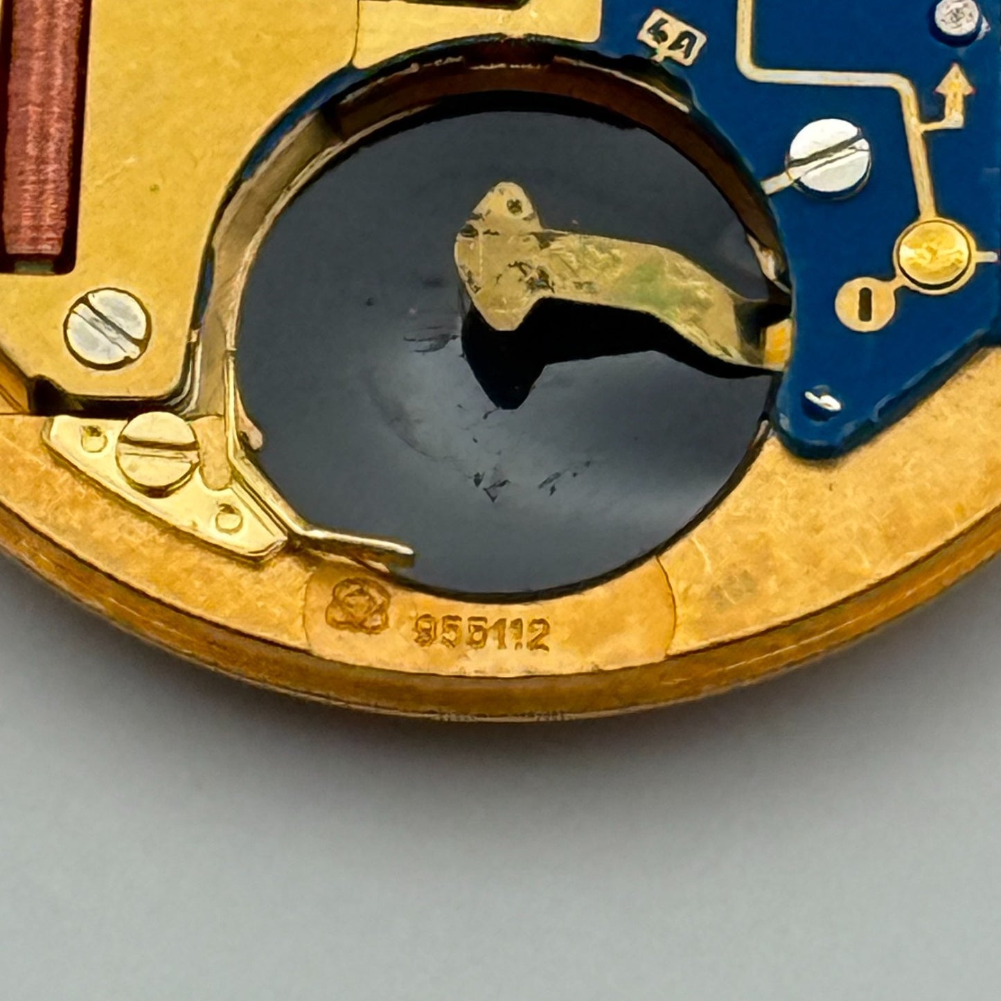 ETA 955.112 Quartz Watch Movement 7 Jewels Swiss Vintage Parts Repair 26.1mm