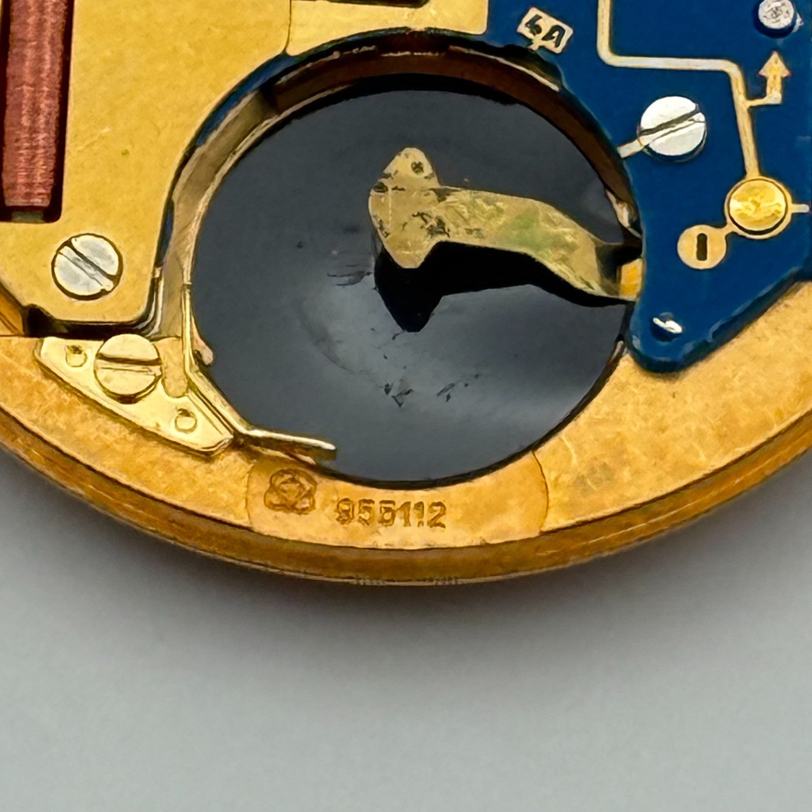 ETA 955.112 Quartz Watch Movement 7 Jewels Swiss Vintage Parts Repair 26.1mm