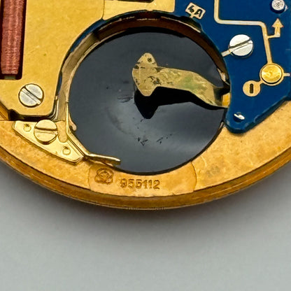 ETA 955.112 Quartz Watch Movement 7 Jewels Swiss Vintage Parts Repair 26.1mm