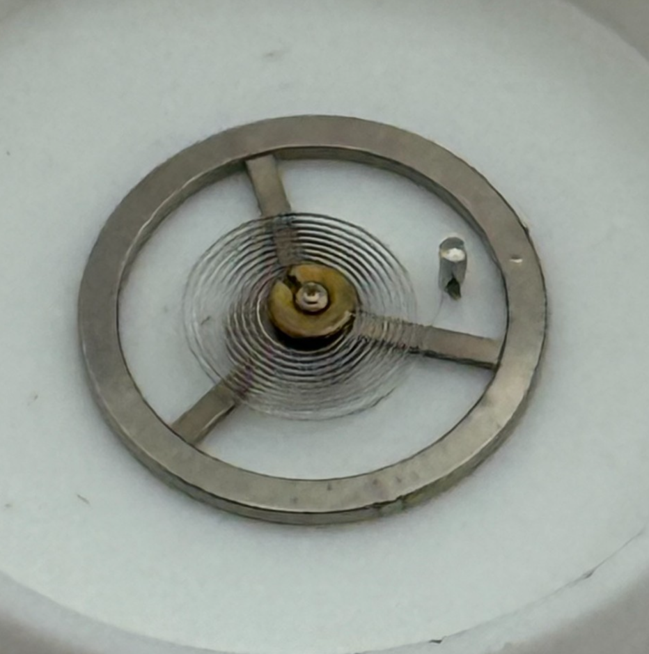 EB 1333 Balance Wheel Complete And Spring  8¾’’’ 118 Watch Movement Parts NOS
