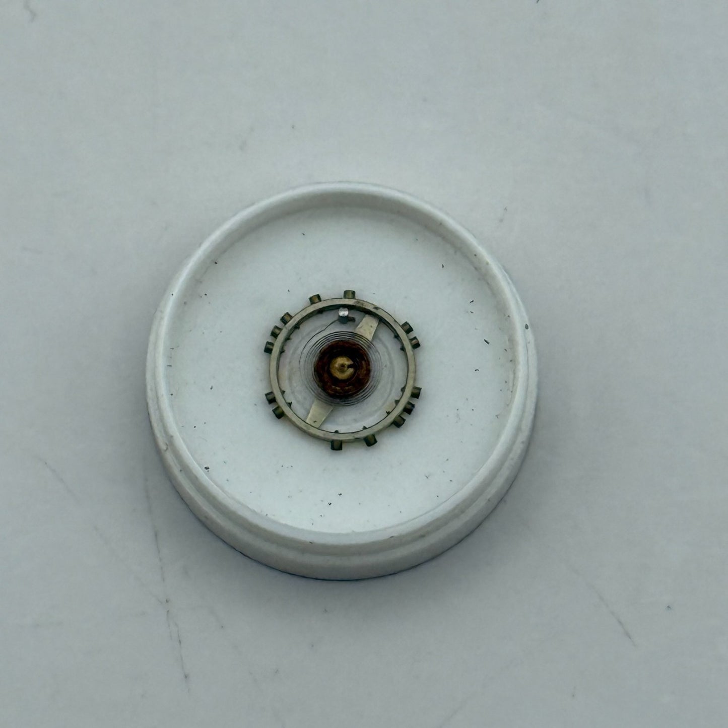 FHF 60 Balance Wheel Complete And Spring 6/8''' 200 M Watch Movement Parts