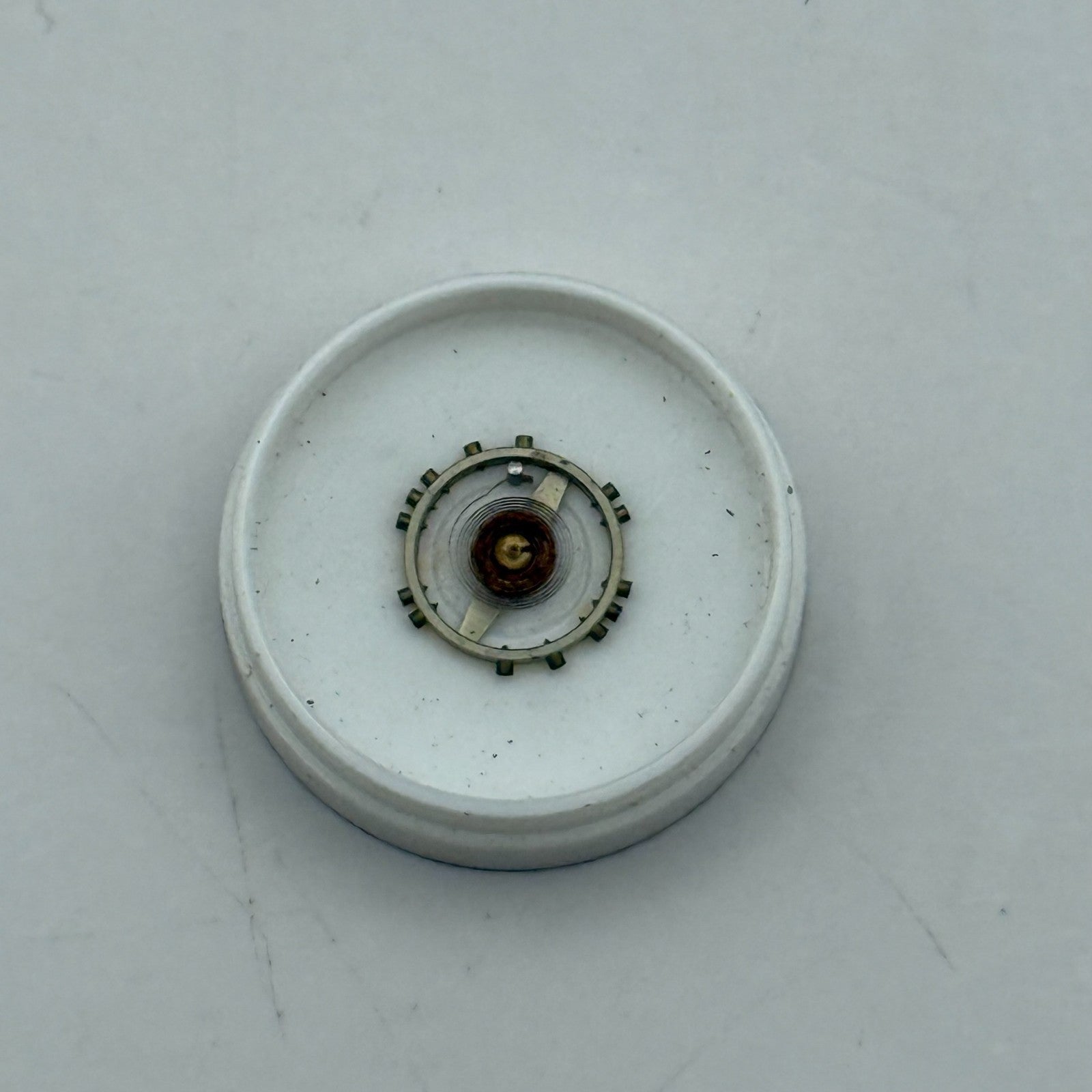 FHF 60 Balance Wheel Complete And Spring 6/8''' 200 M Watch Movement Parts