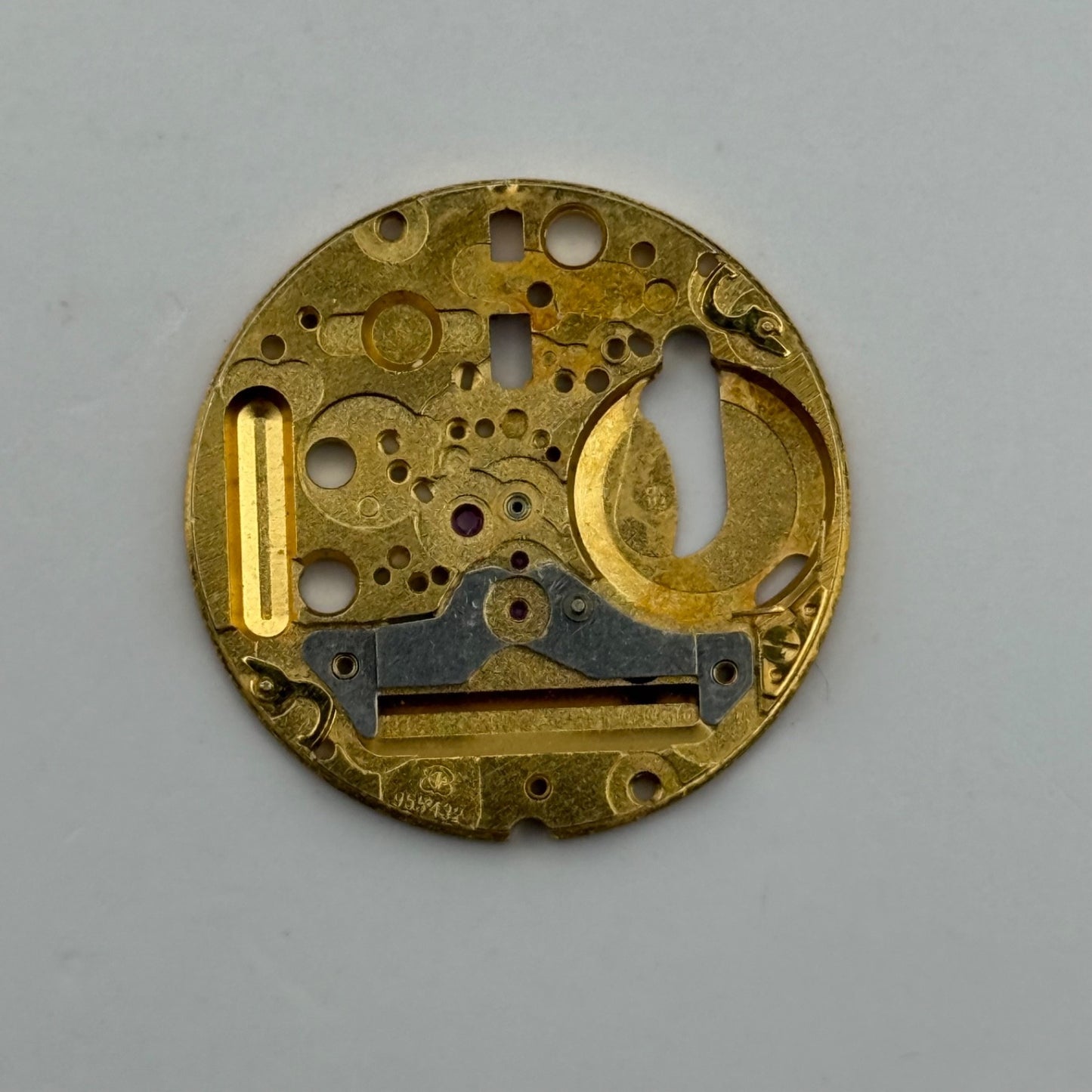 ETA 955.432 Watch Movement Main Plate Quartz Vintage Swiss Parts Repair 23.8mm