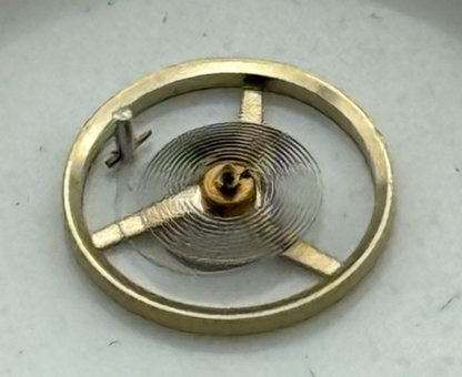 AS 1977-2 Balance Wheel Complete And Spring  1831 M Watch Movement Parts NOS