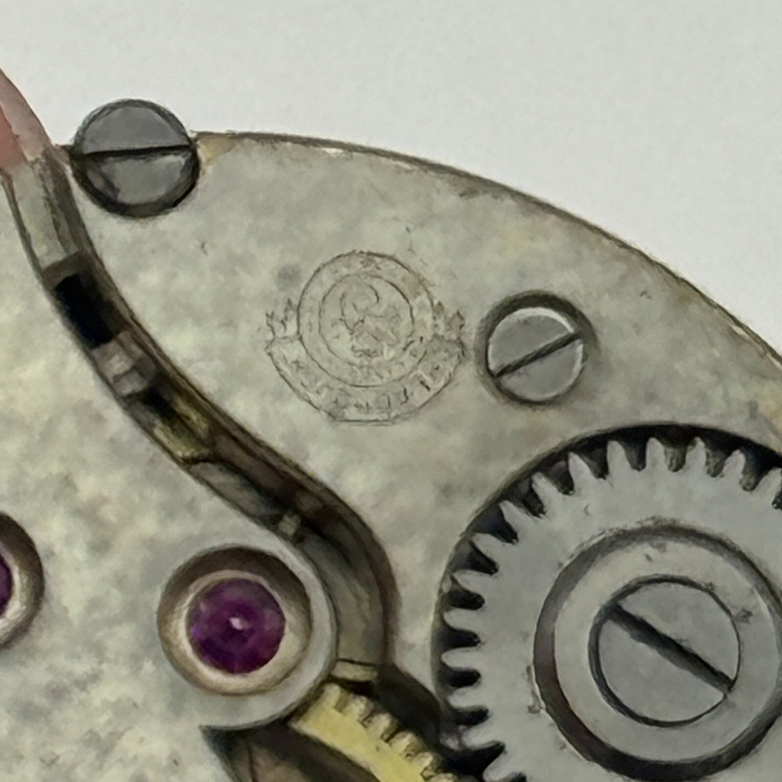 25mm Men's Dreadnought Balance Ok Vintage Swiss Trench Watch Movement PARTS