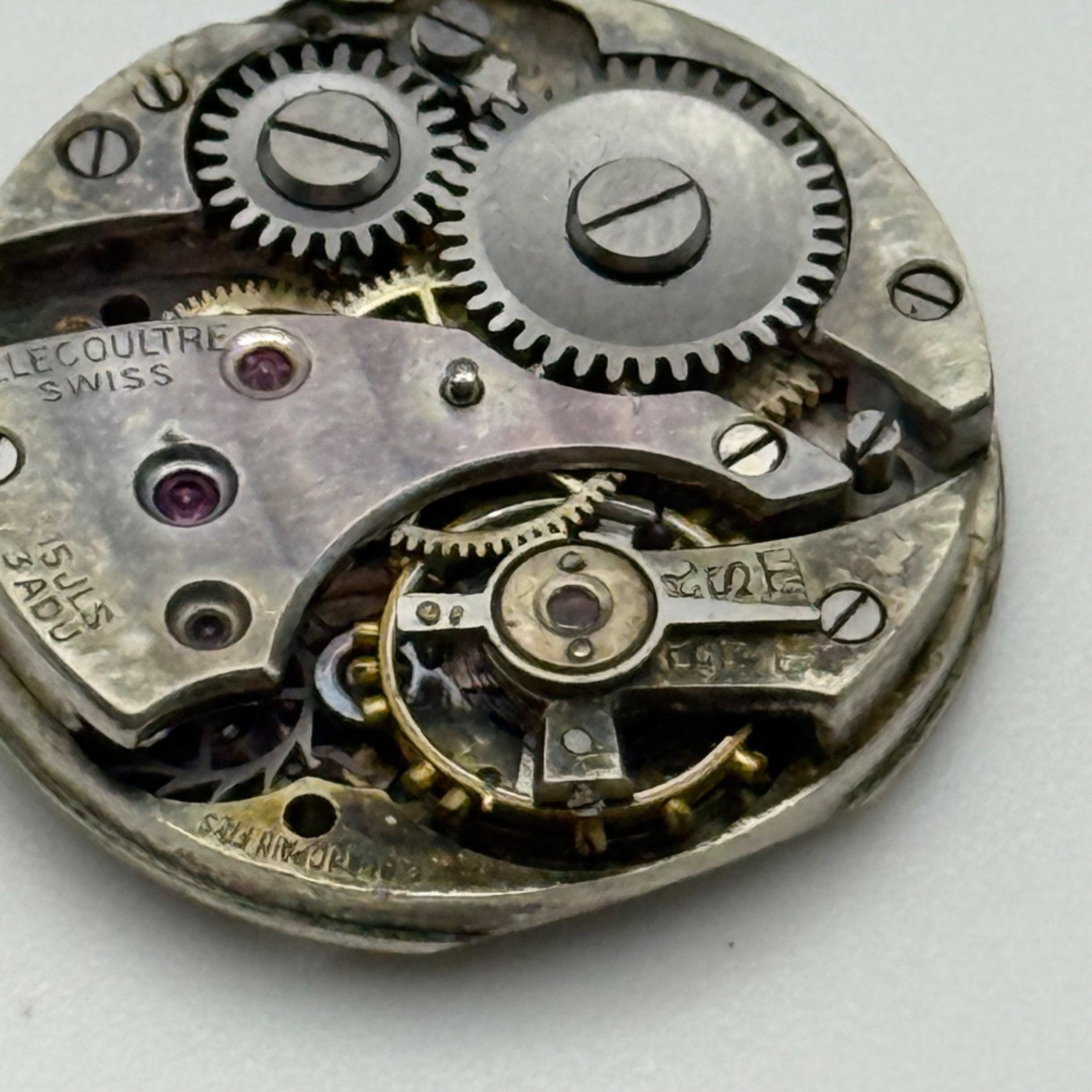 A Lecoultre E Blancpain Fils Watch Movement Manual Vintage Swiss Parts 21.5mm