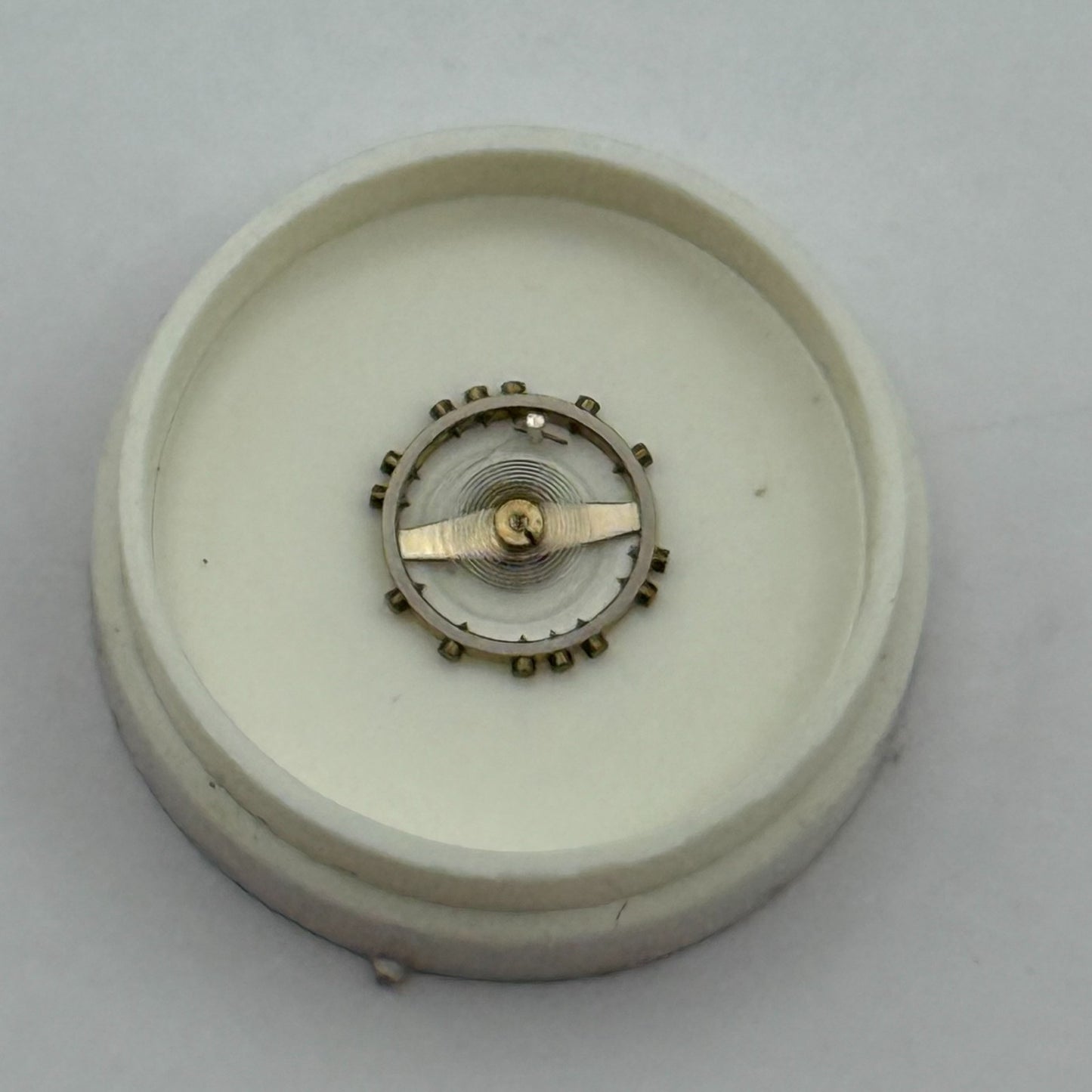 AS 1677 Balance Wheel Complete And Spring  5½’’’ 1225 M Watch Movement Parts NOS