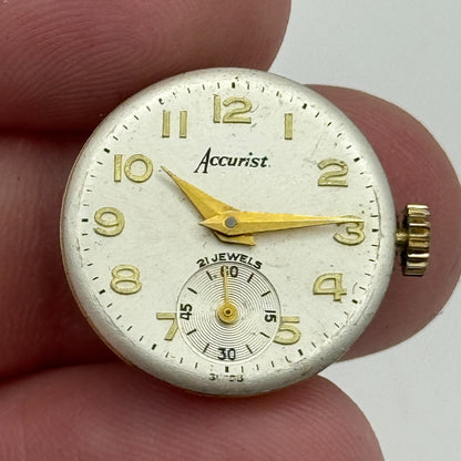 19.7mm Accurist AS 1156 A Schild Balance Ok Ladies Swiss Watch Movement PARTS
