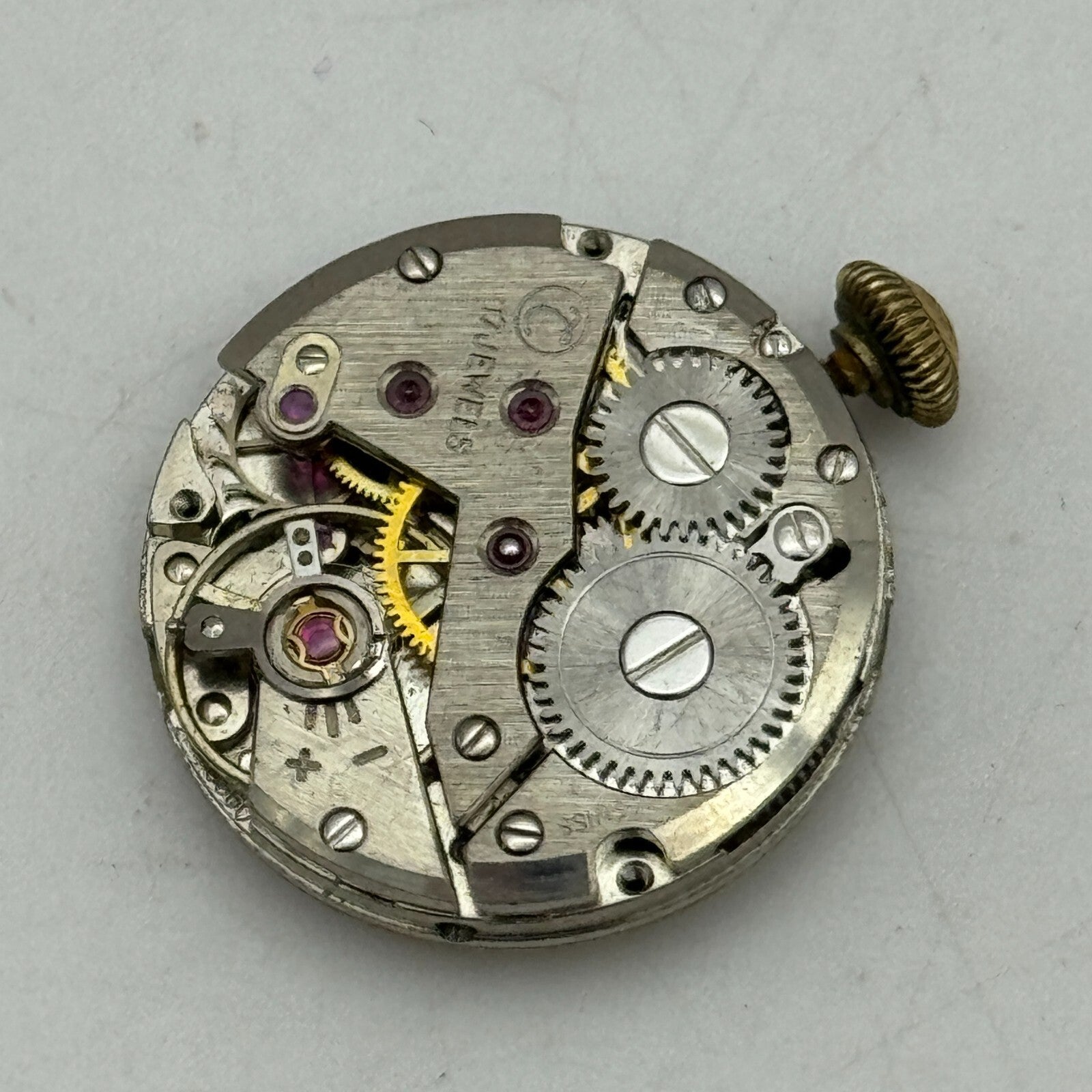 19.6mm Majex UT Unitas 6360 Runs Shortly Manual Wind Swiss Watch Movement PARTS