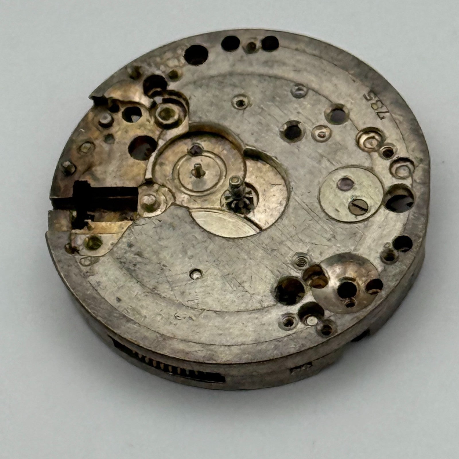 Geneva Made Suisse 785 Watch Movement Vintage Swiss Parts Repair 19.7mm