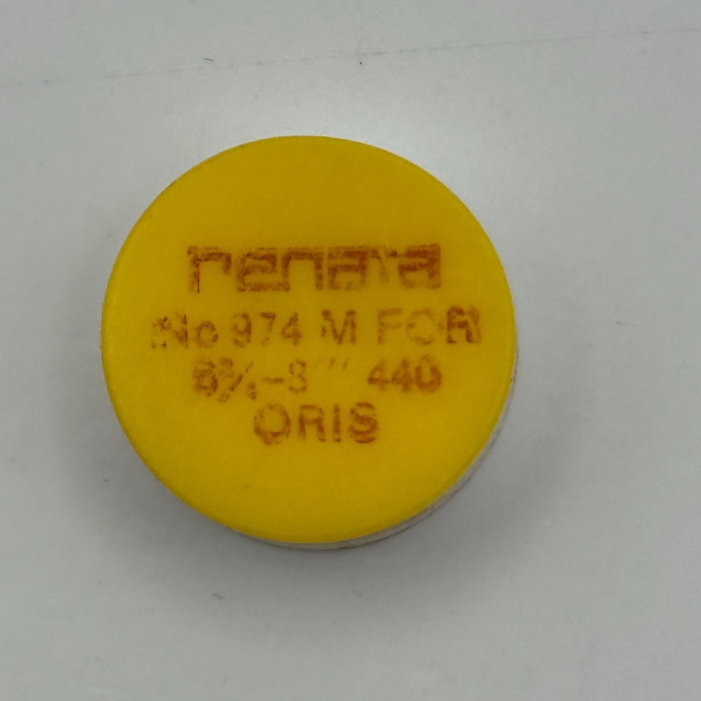 Oris 440 Balance Wheel Complete And Spring 6¾-8’’’ 974 M Watch Movement Parts 