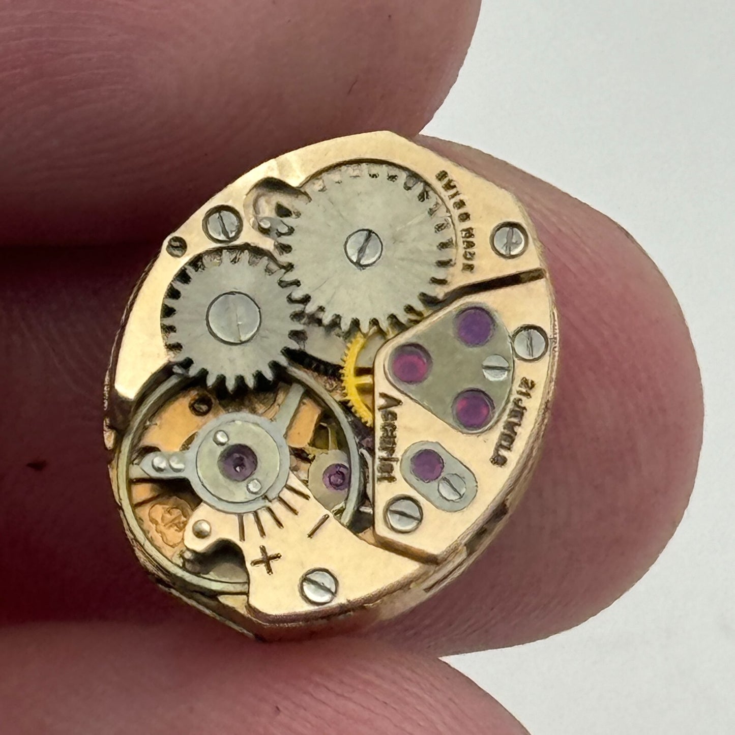 12.9mm Ladies Accurist ETA 2485 Manual Wind Watch Movement Swiss Vintage PARTS