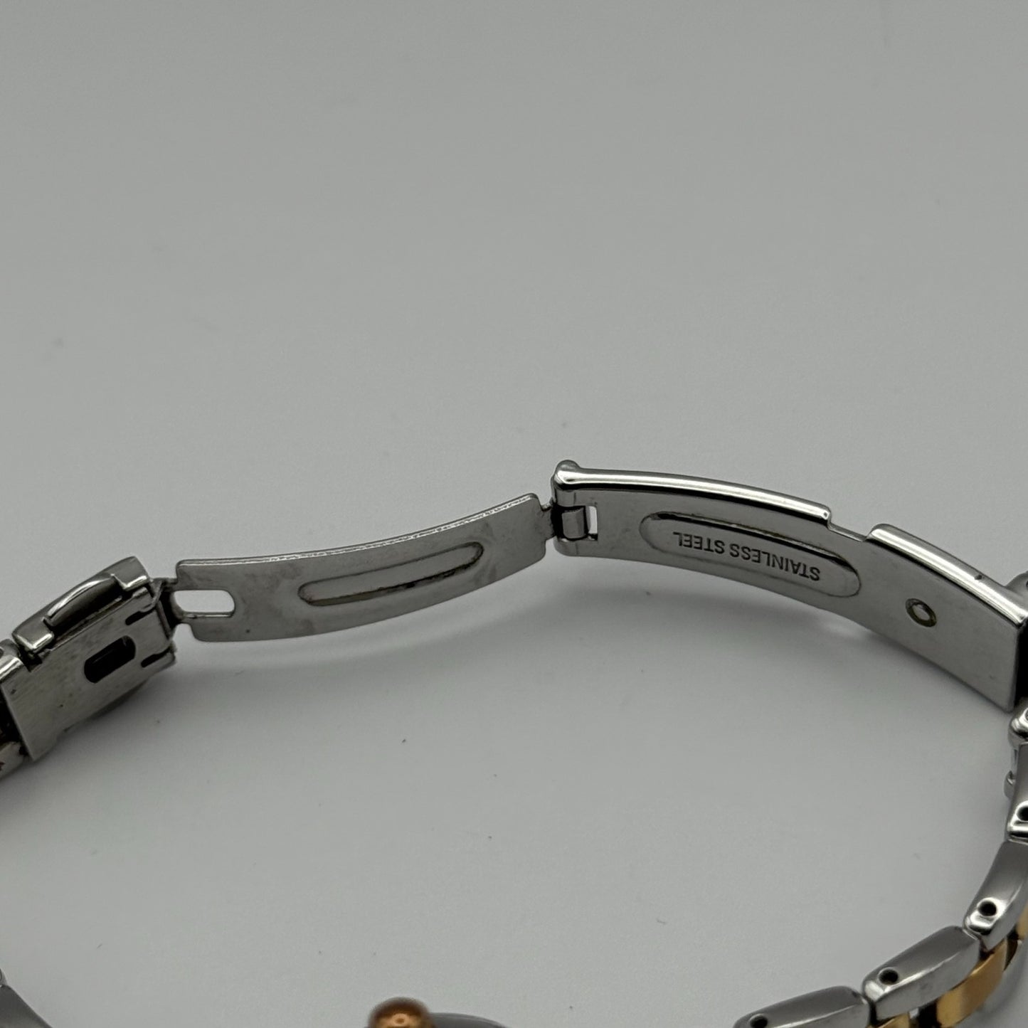 Seiko Alba Ingenu Ladies Quartz Watch Two Tone Bracelet Japan Working 21mm