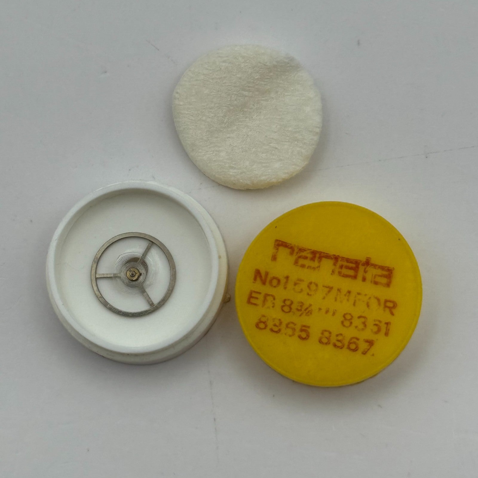 EB 8361 8365 8367 Balance Complete 8¾’’’ Renata 1597 M Watch Movement Parts