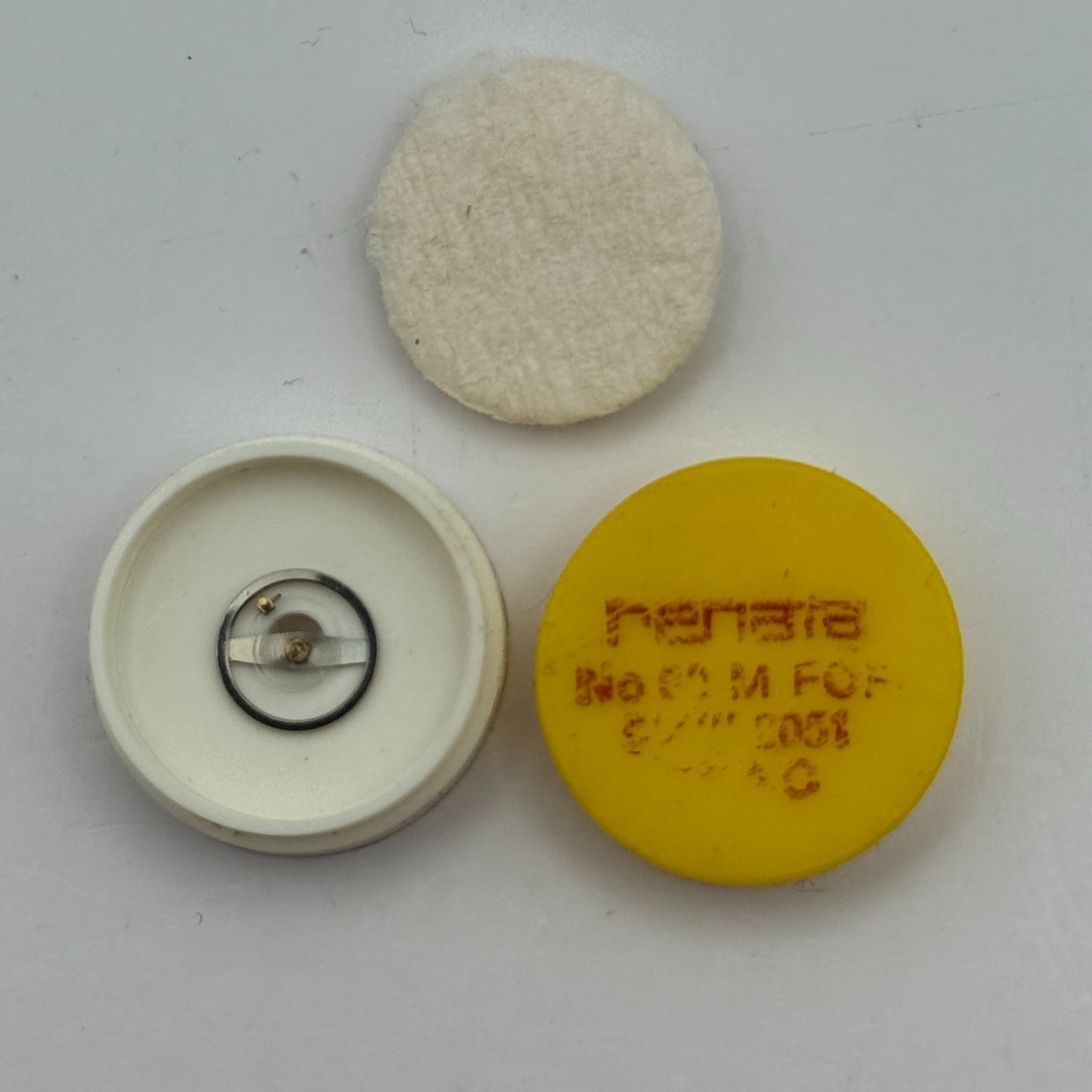 Brac 2051 Balance Wheel Complete And Spring  5¼’’’ 69 M Watch Movement Parts NOS