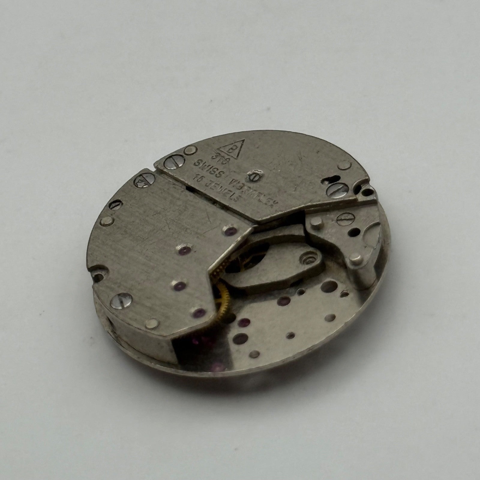 Buser B 310 Watch Movement Vibraflex Manual Wind Vintage Incomplete Parts 23.6mm