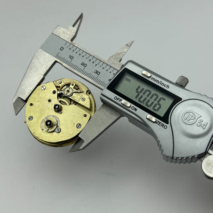 42.7mm Antique Key Wound Sub Seconds Pocket Watch Movement PARTS SPARES REPAIRS