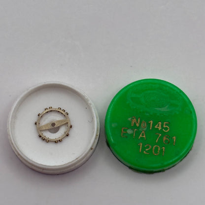 ETA 761 1201 Balance Complete Renata 145 Watch Movement Parts Vintage DAMAGED