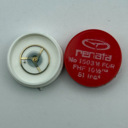 FHF 81 Balance Wheel Complete And Spring 10½’’’ Inca 1503 M Watch Movement Parts