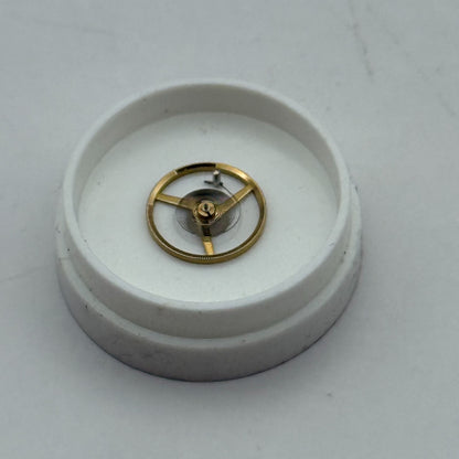FHF 34-21 Balance Wheel Complete And Spring  1640 M Watch Movement Parts NOS