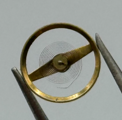 BFG 927 Balance Wheel Complete And Spring 6¾-8’’’ 1512 M Watch Movement Parts 