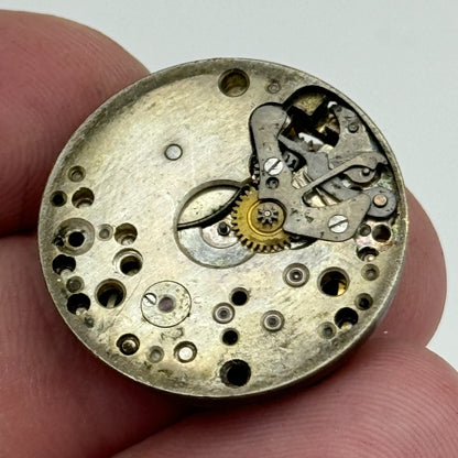 23.6mm Unidentified 15 Jewels Swiss Vintage Manual Wind Watch Movement PARTS
