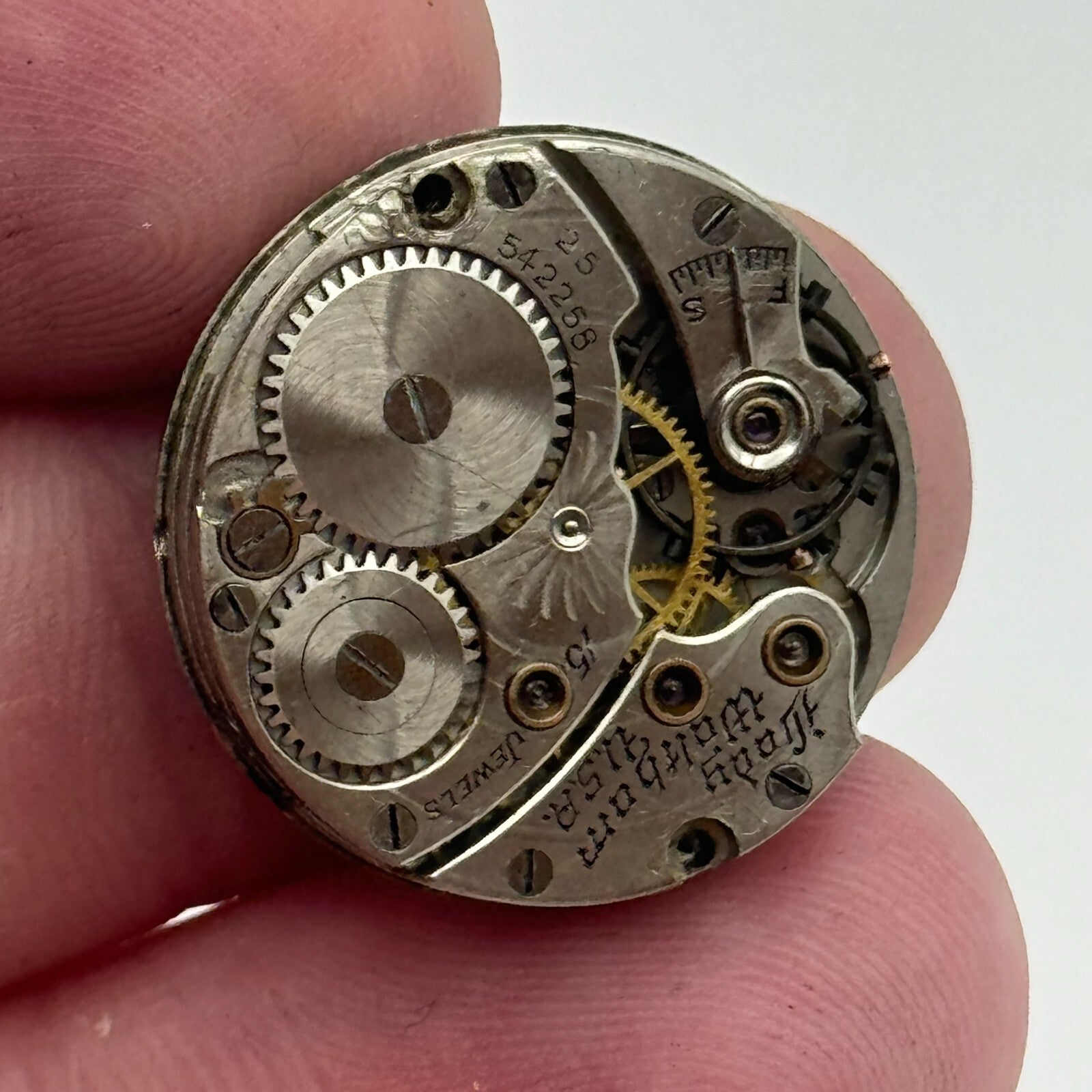 10L Antique Lady Waltham Model L-10 American USA Watch Movement PARTS SPARES