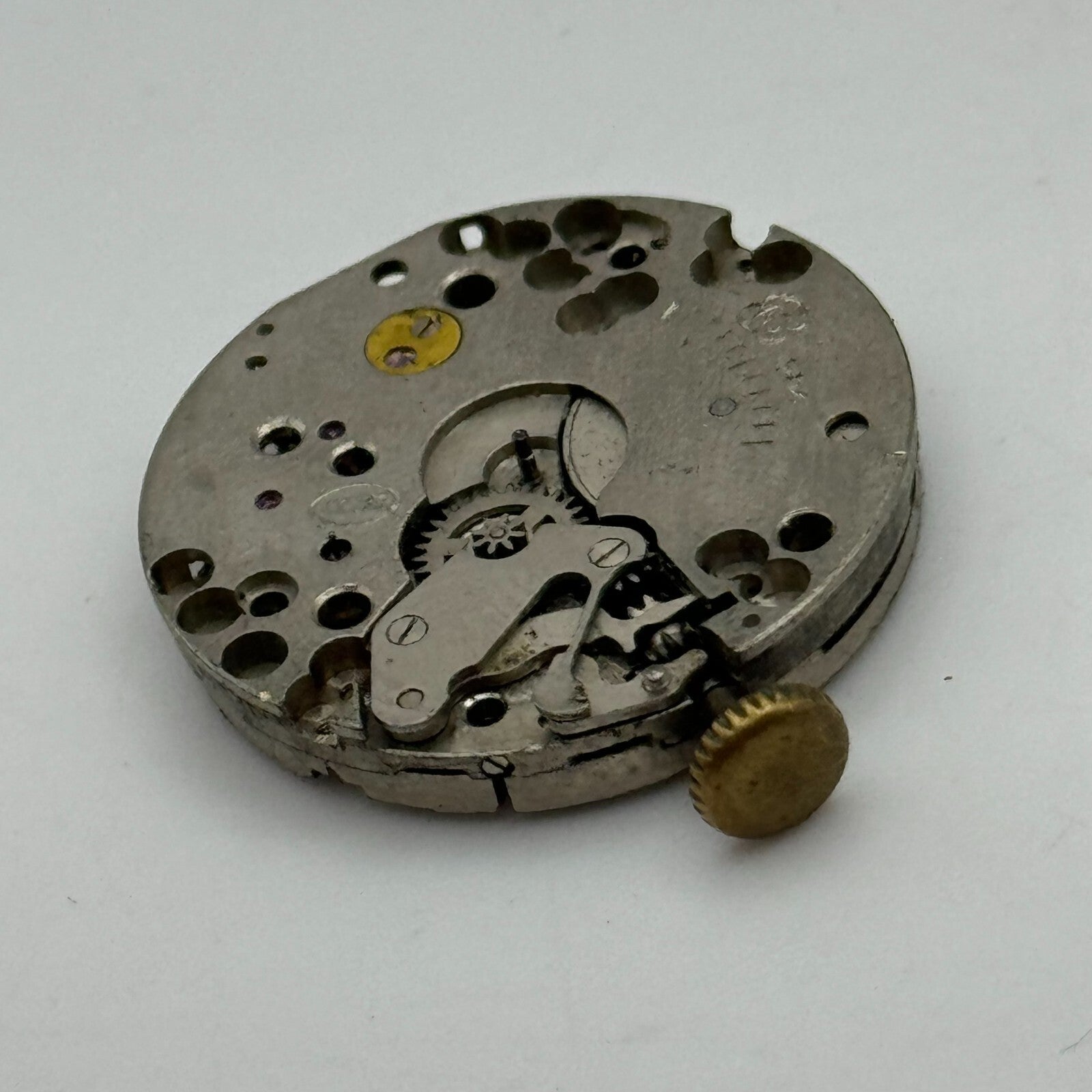23.6mm Rotary AS 984 Manual Wind 15 Jewels Watch Movement Swiss Vintage PARTS