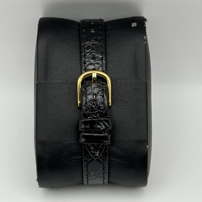 Limit Ladies Quartz Watch White Dial Crystal Accents Leather Strap Working 22mm