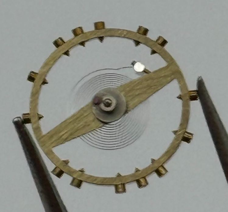 AS 984 Balance Wheel Complete And Spring  10½’’’ 30 M Watch Movement Parts NOS