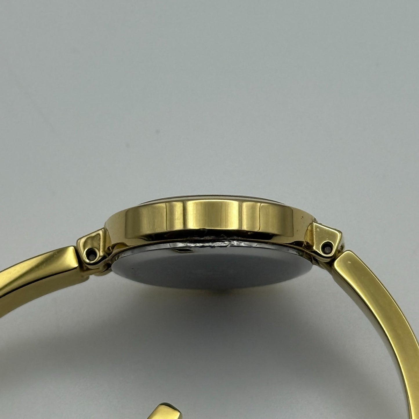 Citizen Eco-Drive Ladies Quartz Watch MOP Dial Gold Tone Japan 21mm PARTS REPAIR