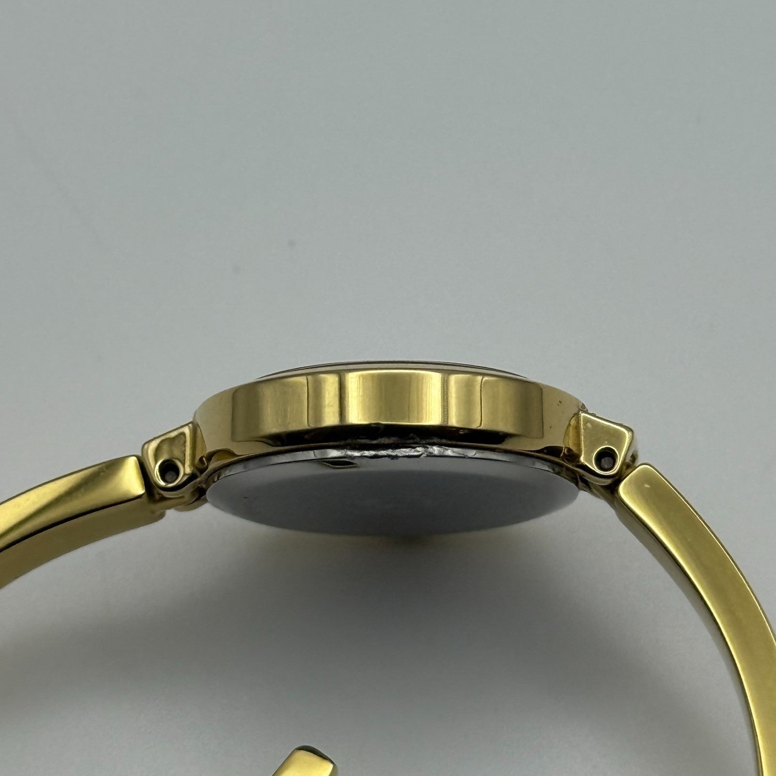 Citizen Eco-Drive Ladies Quartz Watch MOP Dial Gold Tone Japan 21mm PARTS REPAIR