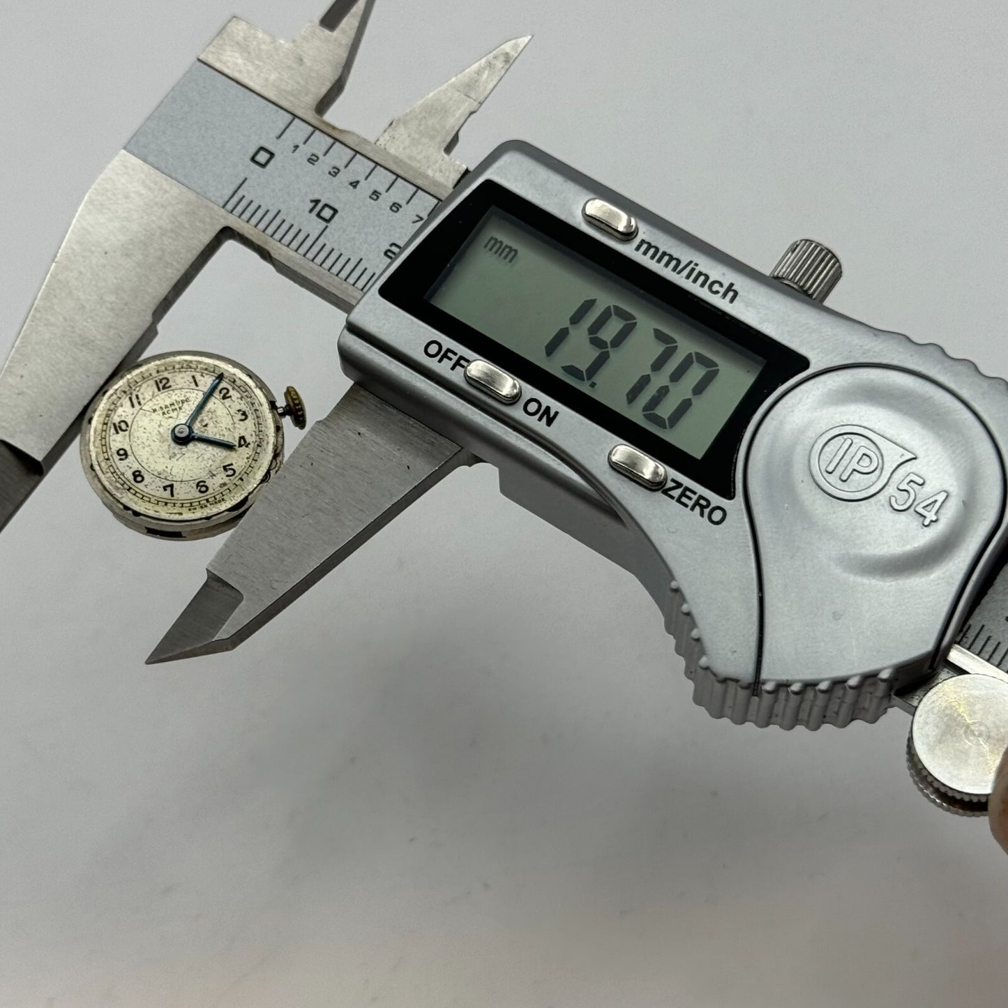 19.7mm Running H Samuel Record Cal 103 Manual Wind Watch Movement PARTS SPARES