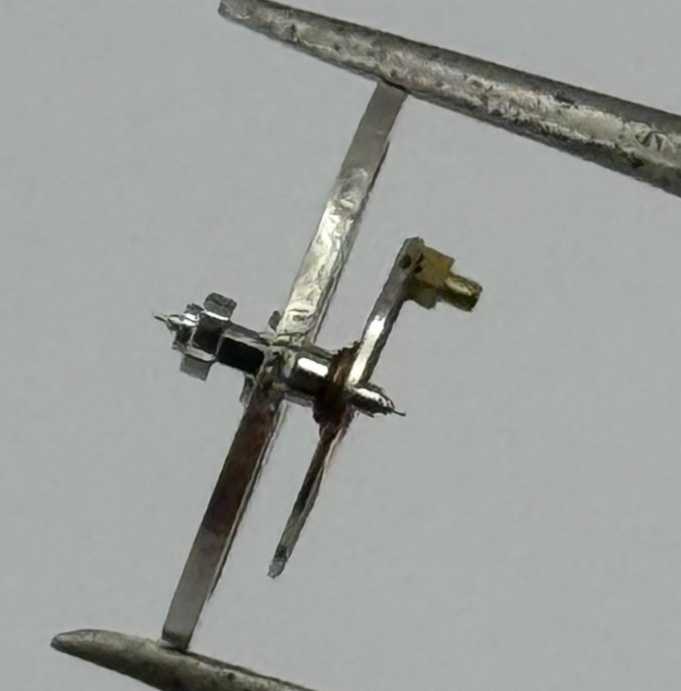 LSH 1262 Balance Wheel Complete And Spring 12’’’ Rosk  1855 Watch Movement Parts