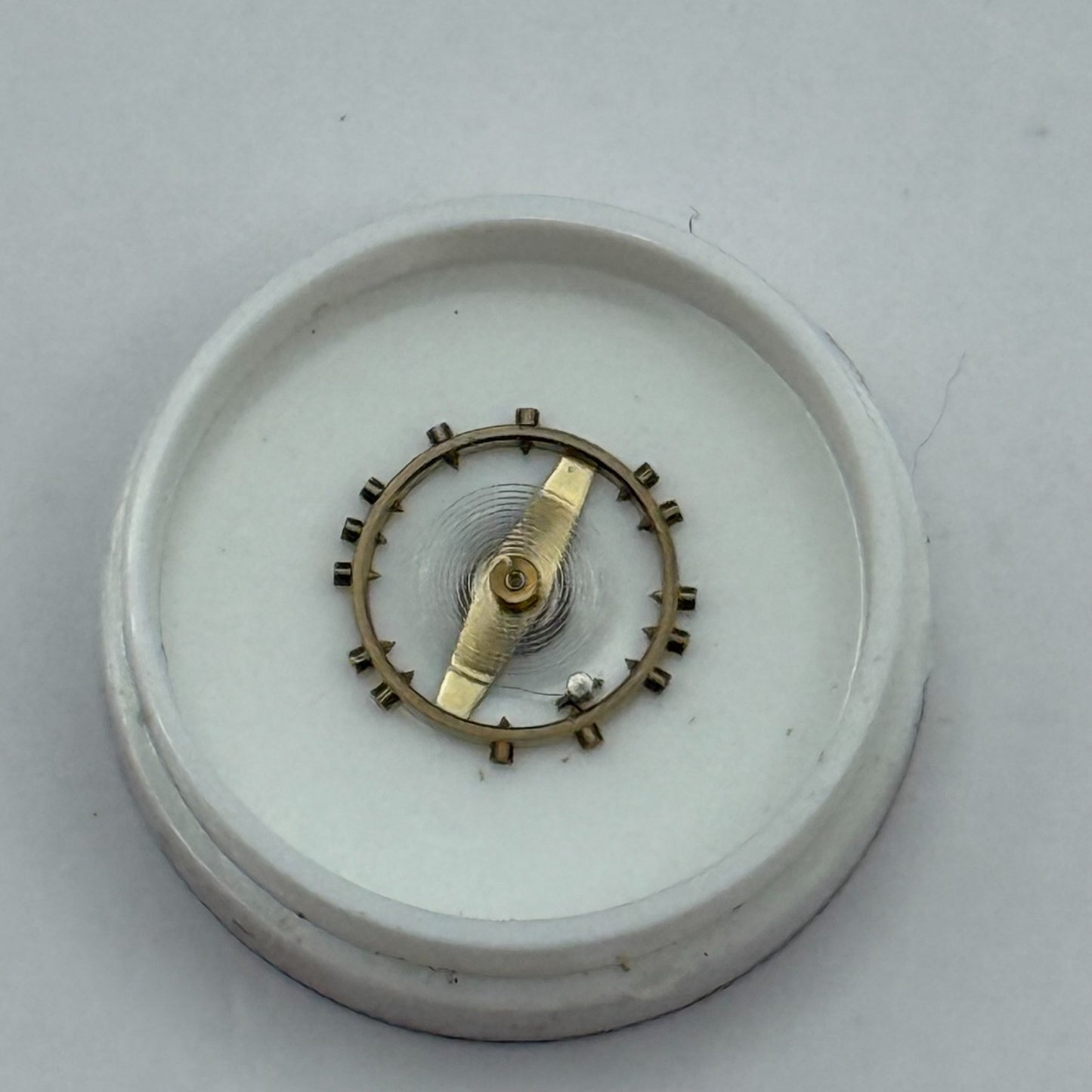 AS 970 Balance Wheel Complete And Spring 8¾’’’ 27 M Watch Movement Parts NOS