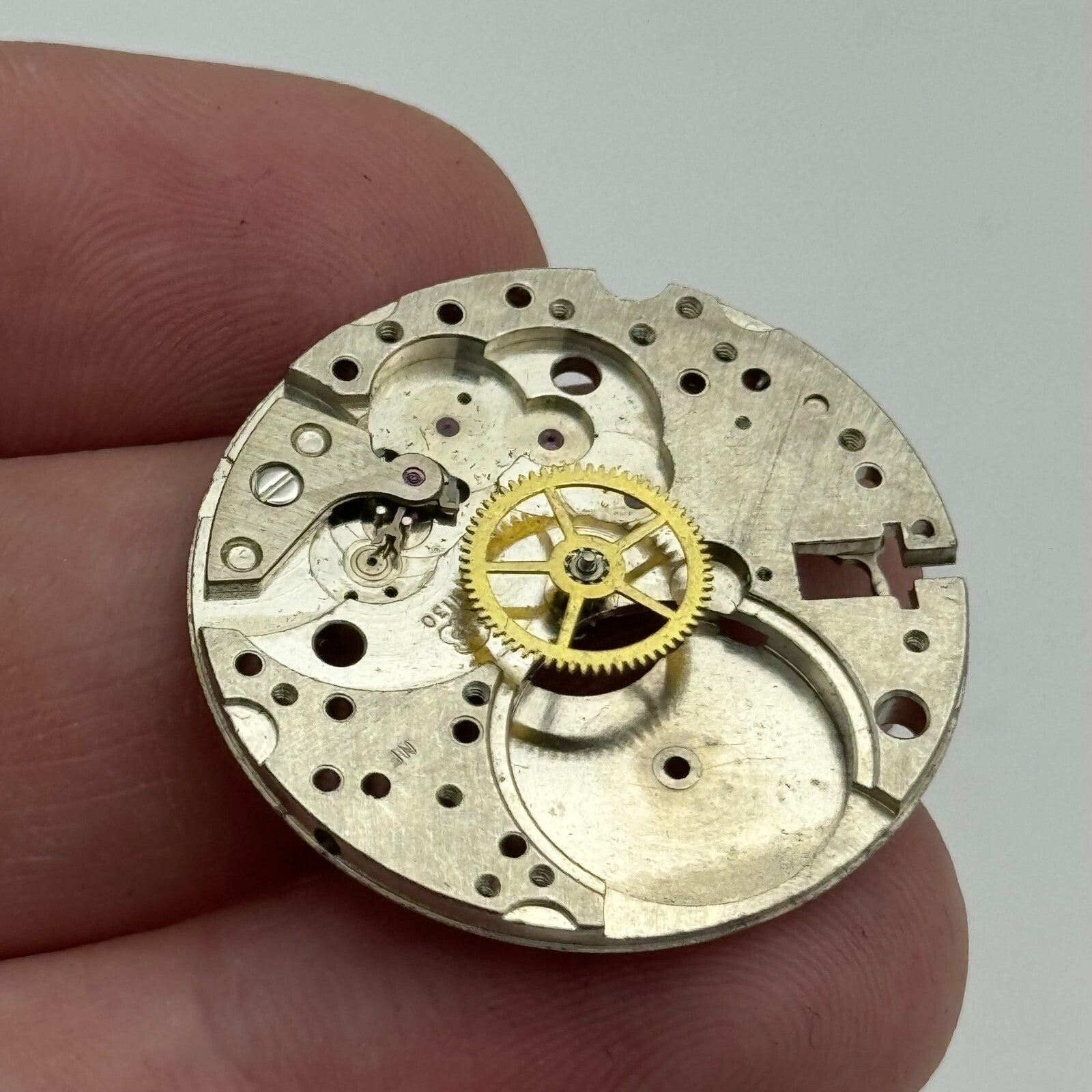29.3mm Men's AS 1130 Main Plate Manual Wind Partial Watch Movement Vintage PARTS