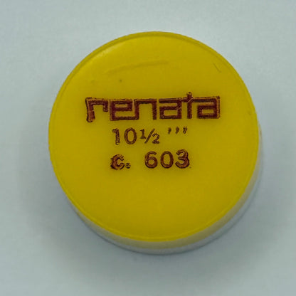 c.603 Balance Wheel Complete And Spring 10 1/2''' Watch Movement Parts NOS 