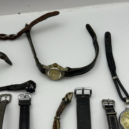 Bundle Of Ladies Vintage Manual Wind Wristwatches Joblot PARTS REPAIR SPARES