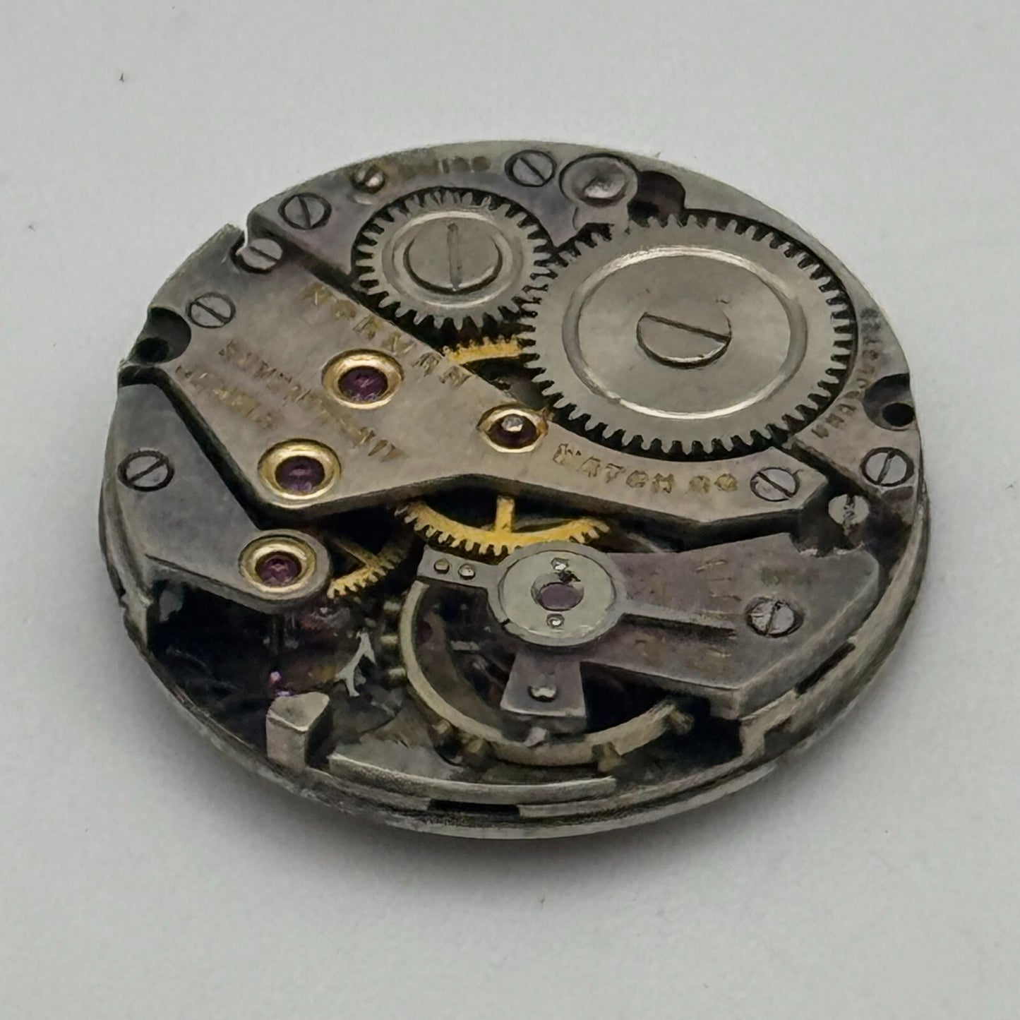 19.7mm Norman AS 970 A Schild Manual Wind 17 Jewels Swiss Watch Movement PARTS
