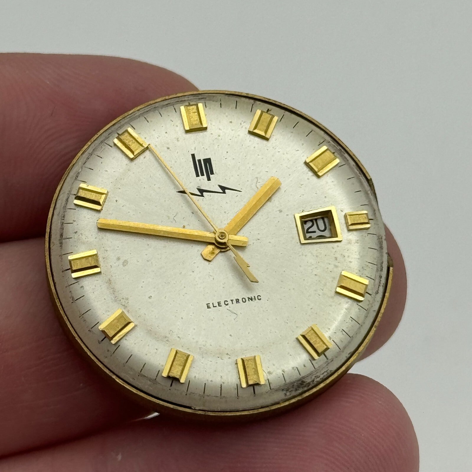 30.7mm Mens Lip Electronic French 13 Jewels Watch Movement PARTS REPAIR SPARES