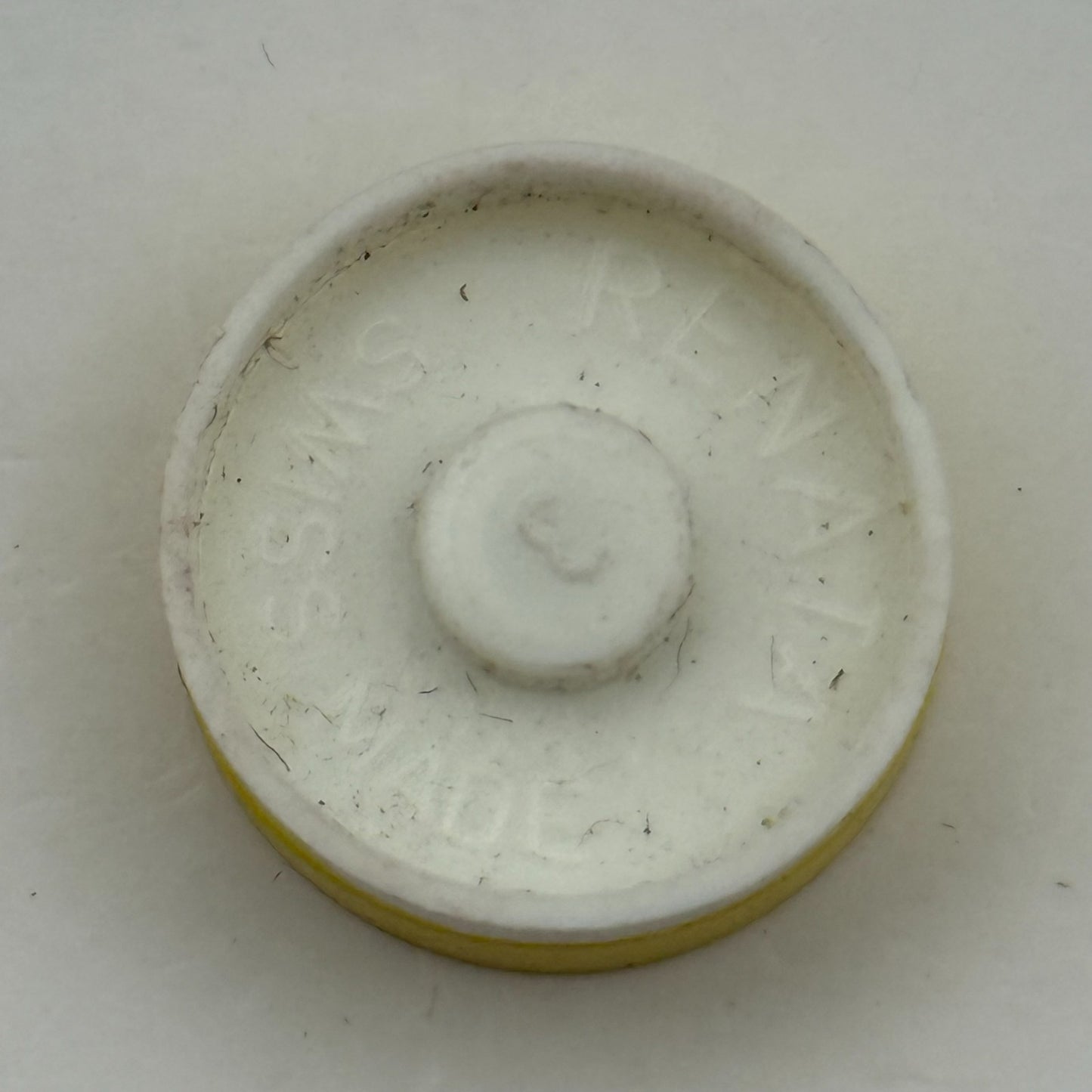 Ebosa 86 87 Balance Wheel Complete And Spring 8¾’’’ 1249 Watch Movement Parts 