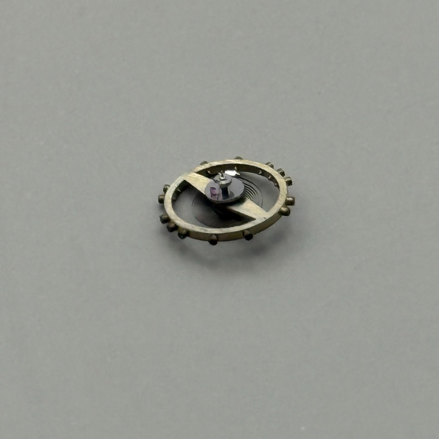 AS 475 Balance Wheel Complete And Spring 5¼’’’ Watch Movement Parts NOS 