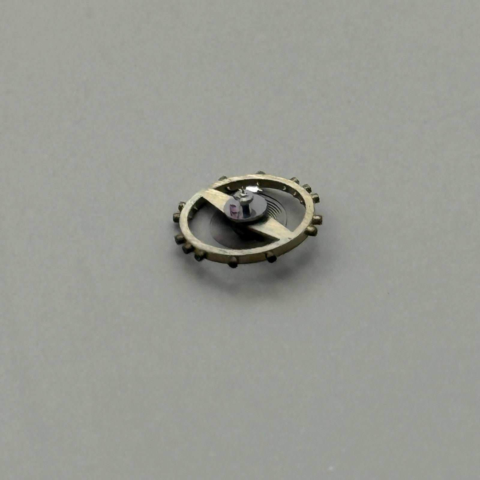 AS 475 Balance Wheel Complete And Spring 5¼’’’ Watch Movement Parts NOS 