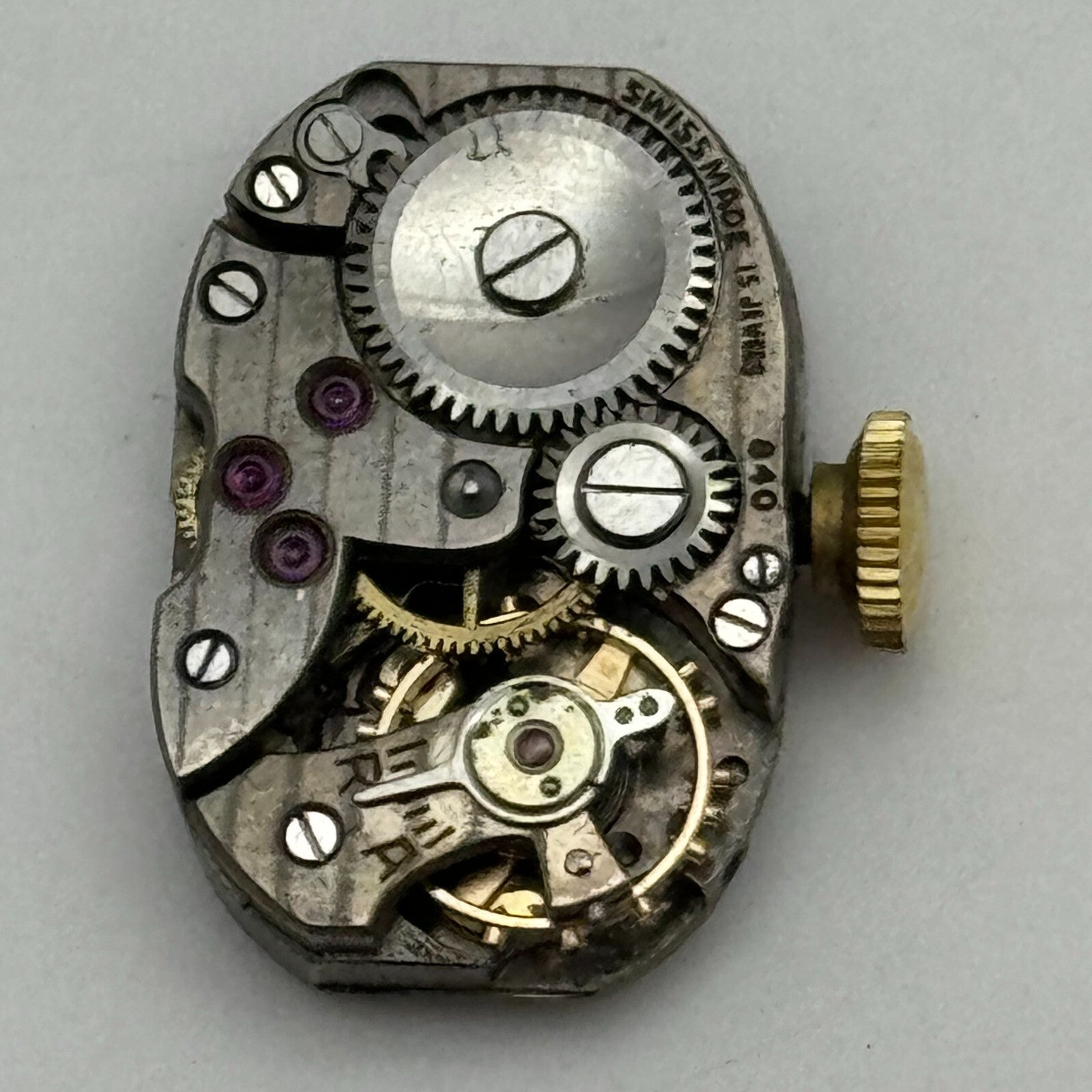12.7mm Ladies ETA Cal 761 Manual Wind Watch Movement Swiss Vintage PARTS SPARES