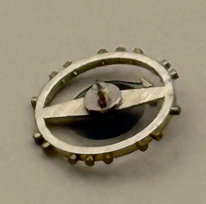 ETA 2487 Balance Wheel Complete And Spring  Ord + Inca 1269 M Watch Parts NOS