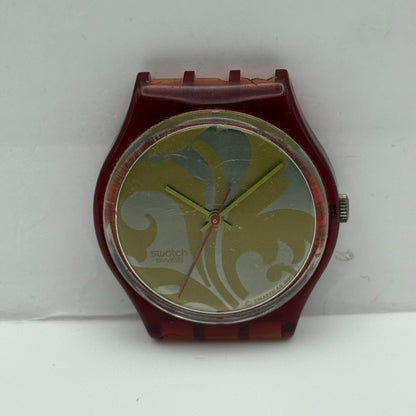 33mm Vintage 1990 Swatch GR106 Louis Watch UNTESTED PARTS REPAIR