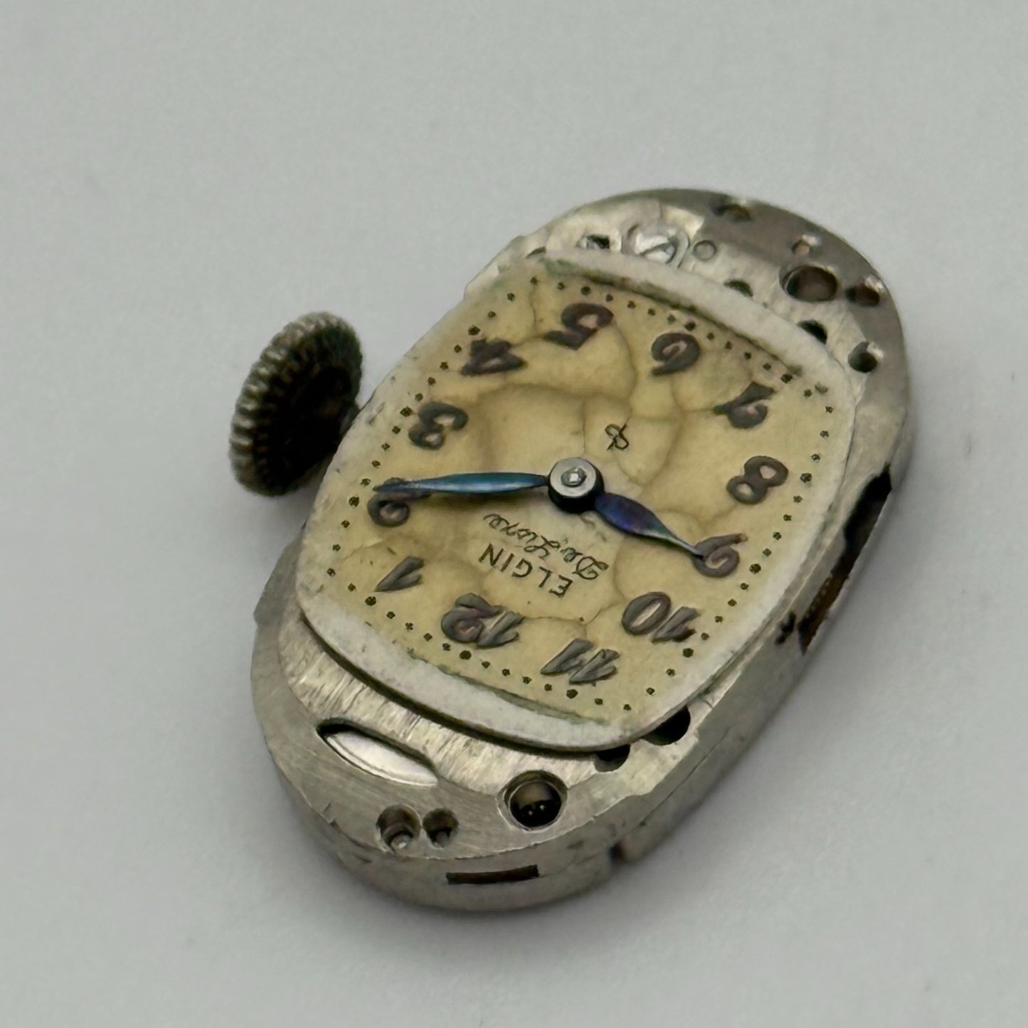 Elgin De Luxe Grade 533 Model 2 1947 Vintage Watch Movement 21/0s Parts Repair