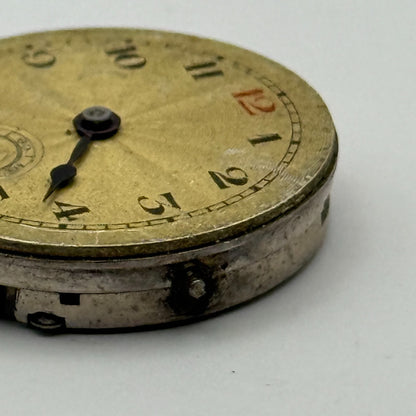 R&S Rotherham & Sons Watch Movement Manual Wind Vintage Parts Repair 23.6mm