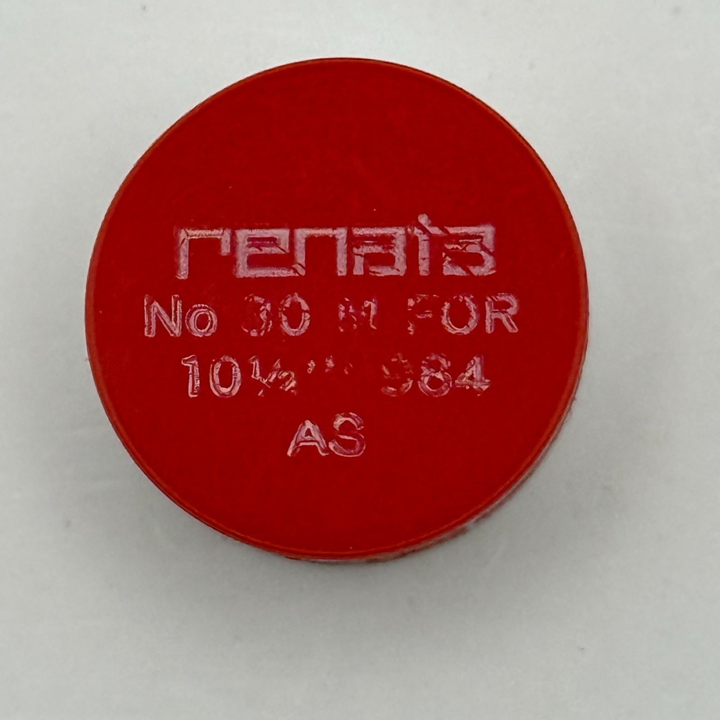 AS 984 Balance Wheel Complete And Spring 10 1/2''' 30 M Watch Movement Parts NOS